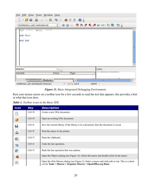 OpenOffice.org Macros Explained - LibreOffice-NA.US