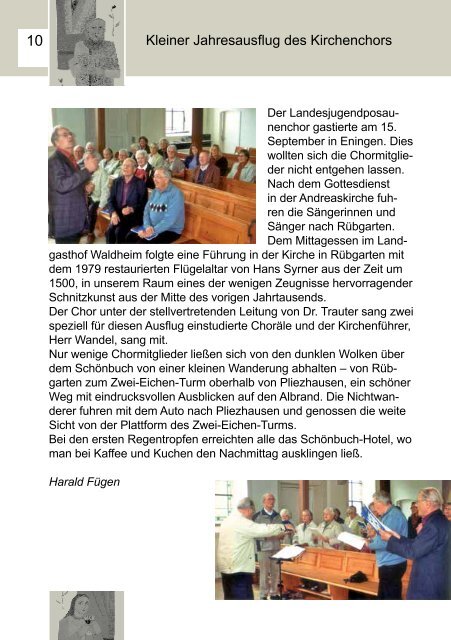 Gemeindebrief - Evangelische Kirche Eningen
