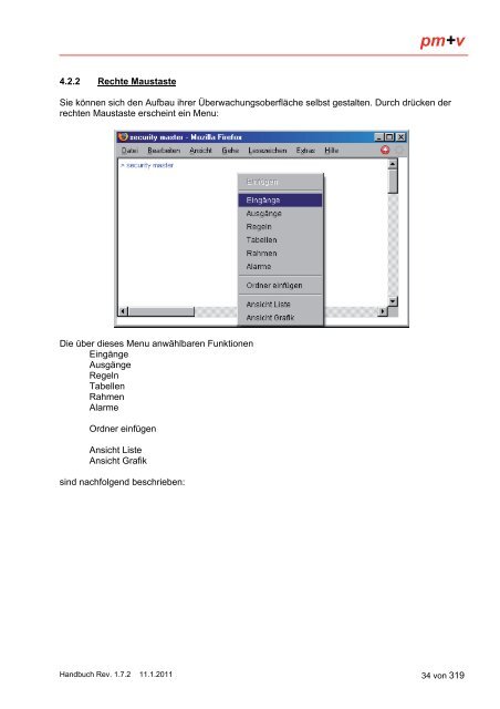 Anwender-Handbuch security master - May KG