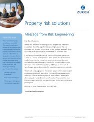 Property risk solutions - Risk Engineering