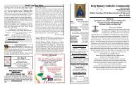 Parish and Area News - Holy Rosary