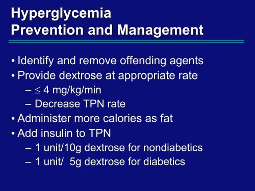 Common Complications Associated with Parenteral Nutrition in Adults