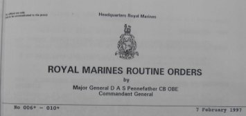 1997 RMRO 9 - Royal Marines