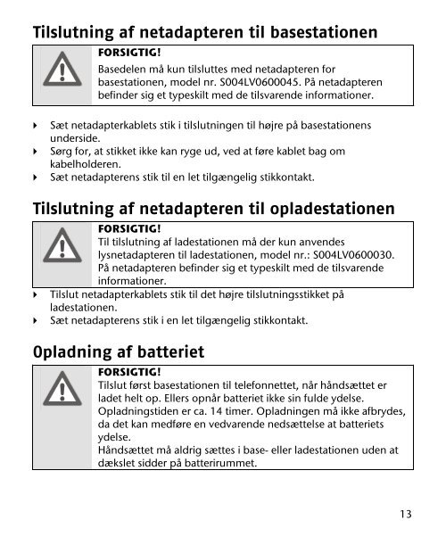 Design DECT-telefon Twin Pack Betjeningsvejledning - Medion