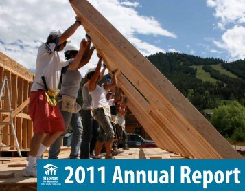 Annual Report - Habitat for Humanity of the Greater Teton Area