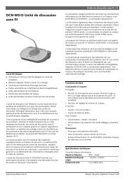 DCN-WD-D UnitÃ© de discussion sans fil - JPB Audiovisuel