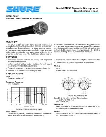 micro sm 58 - JPB Audiovisuel