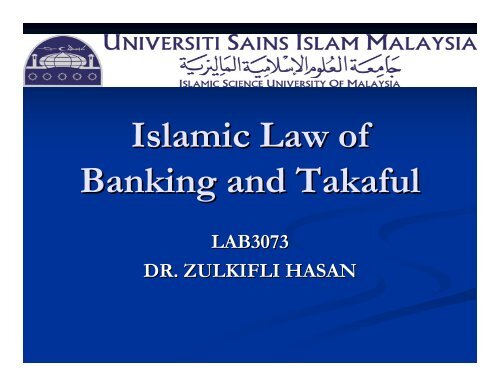 Islamic Finance Cases