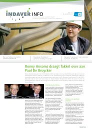 Ronny Ansoms draagt fakkel over aan Paul De Bruycker - Indaver.com