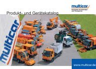 Produkt- und GerÃ¤tekatalog - Multicar