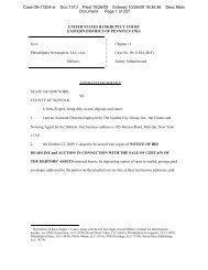 Case 09-11204-sr Doc 1313 Filed 10 - Pnreorg.com