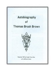 Autobiography of Thomas Brush Brown, 1804-1893 - Oxford County ...