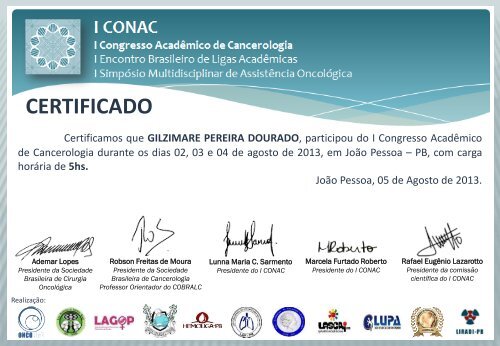 certificado