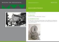 deutsch museum von verzascatal - Museo di Val  Verzasca
