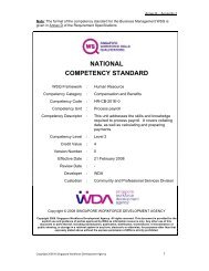 NATIONAL COMPETENCY STANDARD