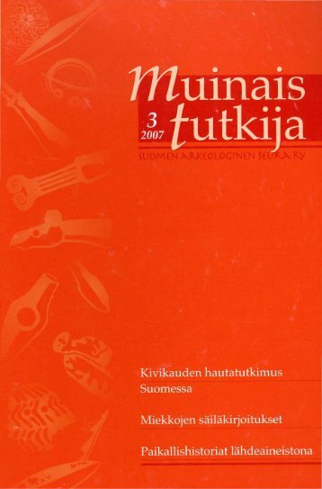 PDF - Suomen arkeologinen seura ry.