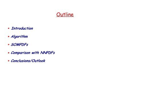 Self Organizing Maps Parametrization of Parton Distribution Functions