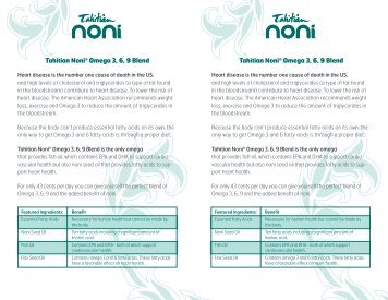 Tahitian NoniÂ® Omega 3, 6, 9 Blend Tahitian Noni ... - goNoni.com
