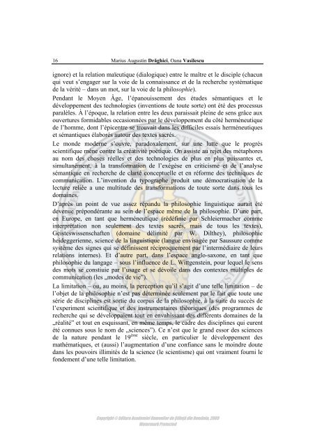 PROCEEDINGS - Academia Oamenilor de Stiinta din Romania