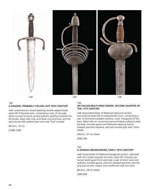 Antique Arms, Armour & Militaria - Thomas Del Mar