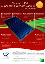 1850 Solar Panel Datasheet - Genersys