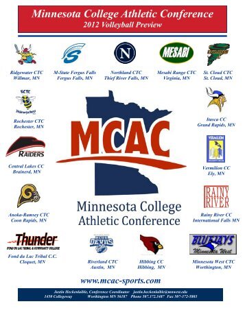 Minnesota College Athletic Conference - MCAC Sports