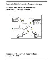 National Environmental Information Exchange Network Blueprint