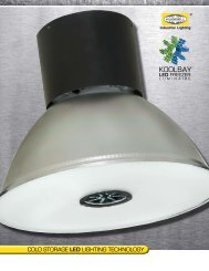 COLD STORAGE LED LIGHTING TECHNOLOGY - Hubbell ...