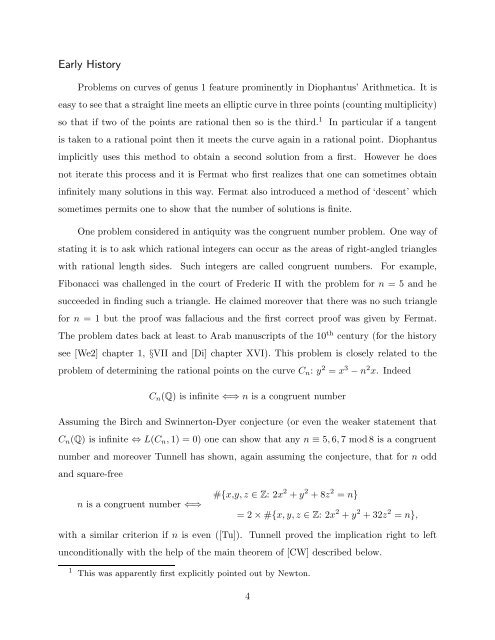 The Birch and Swinnerton-Dyer Conjecture