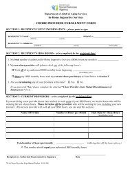 chore provider enrollment form - Alameda County Social Services