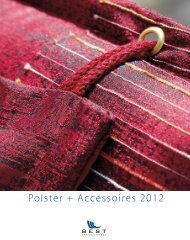 Polster + Accessoires 2012 - Best Freizeitmöbel
