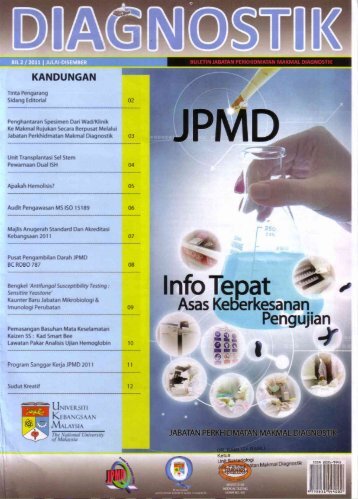 Buletin Diagnostik Bil 2 / 2011 - UKM Medical Centre