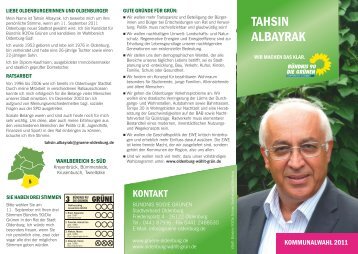 TAHSIN ALBAYRAK - Stadtverband Oldenburg
