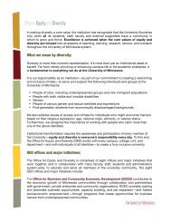 OED Overview, Sept. 2012.pptx - Office for Equity and Diversity