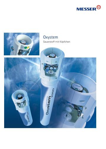Oxystem-Sauerstoff mit KÃ¶pfchen - Messer Austria GmbH
