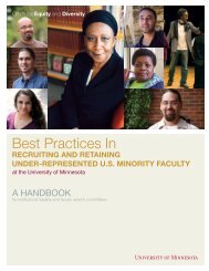 Best Practices In Recruiting And Retaining Under-represented U.S. ...