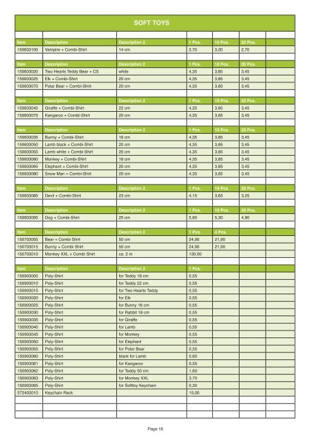 Price List 2012 - Transfair Hamburg