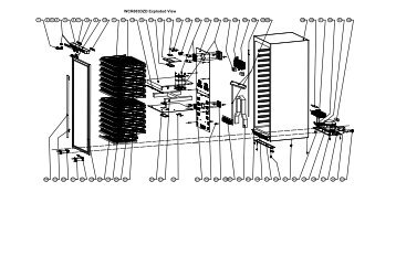 WCR683DZD Exploded View - Avanti Products