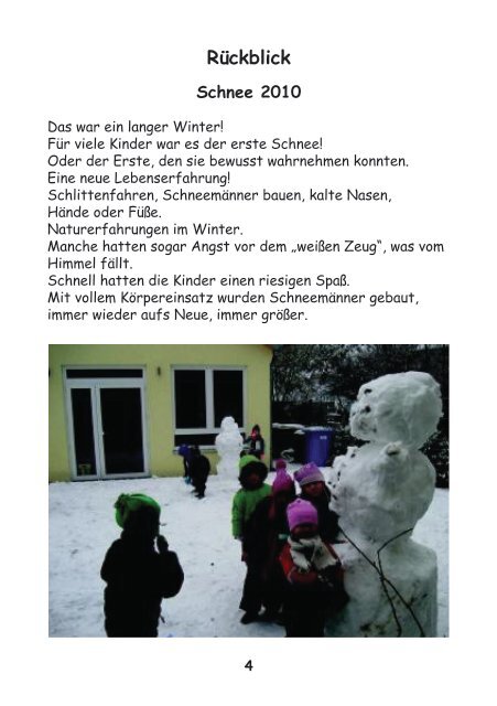 KINDERGARTEN- ZEITUNG April 2010 - Domgemeinde Verden