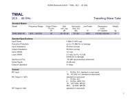 BONN Elektronik GmbH - TWAL 26,5 ... 40 GHz