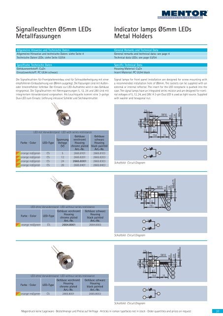 Download PDF - MENTOR GmbH & Co, Präzisions-Bauteile