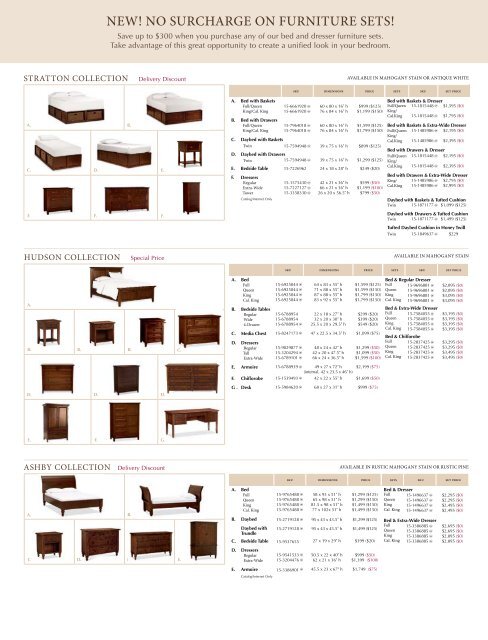 BEDS & BEDROOM SUITES - Pottery Barn