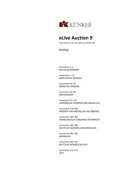 elive Auction 9