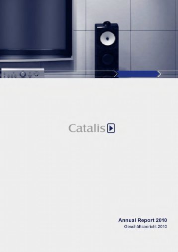 CATALIS SE Annual Report