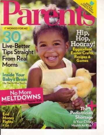 Parents Magazine - Earthbath