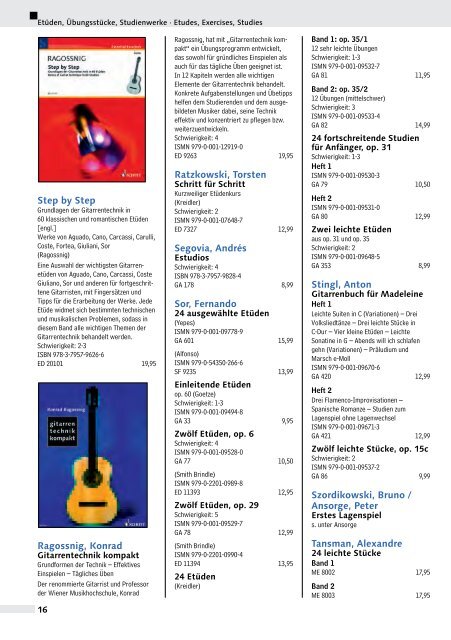 Dieser Katalog zum Download / This catalogue for ... - Schott Music