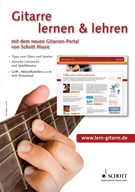 Dieser Katalog zum Download / This catalogue for ... - Schott Music