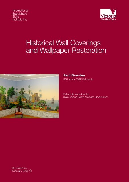 Historical Wall Coverings and Wallpaper Restoration - International ...