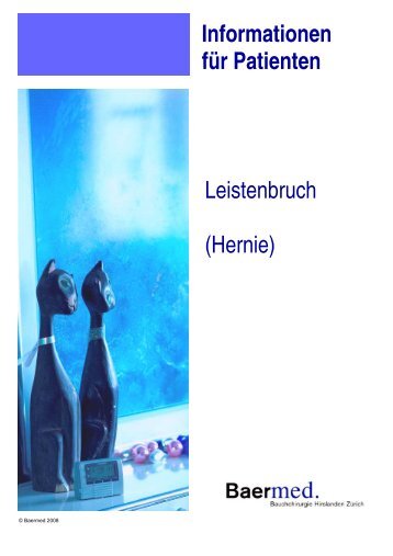 Leistenbruch Information für Patienten 