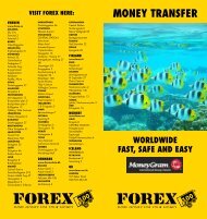 MONEY TRANSFER WORldWidE FAST, SAFE ANd EASY ... - Forex